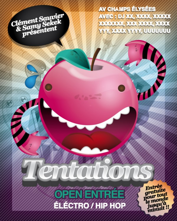 Flyer Tentations